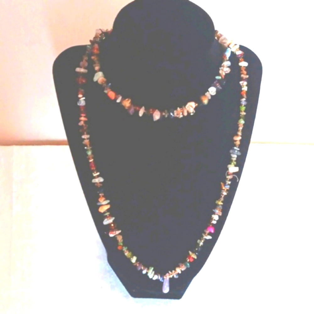 Multi Gemstone Artisan Handcrafted Necklace